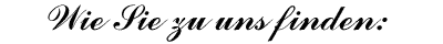 Anfahrt